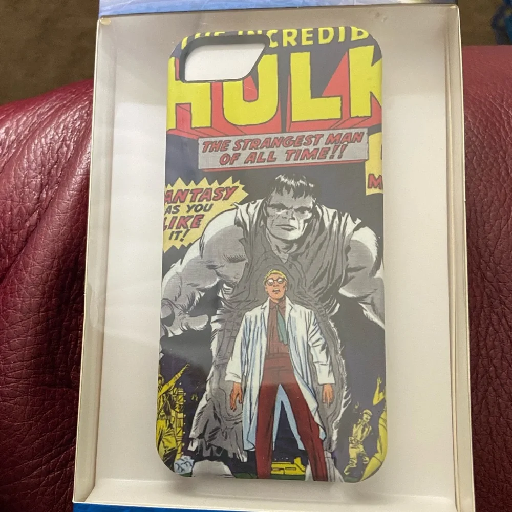 Marvel The Hulk iPhone 5 case. NWT.